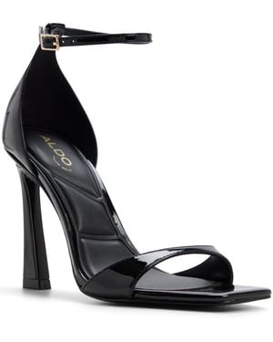 ALDO Evvie Square Toe Dress Sandals - Black