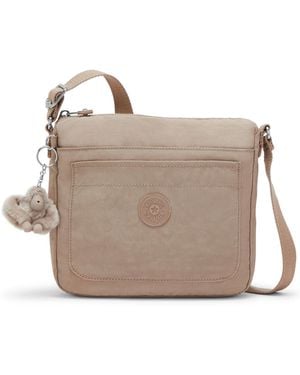 Kipling Sebastian Medium Crossbody Bag - Natural