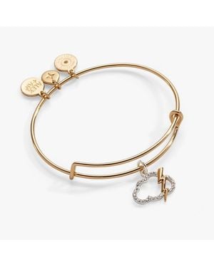 ALEX AND ANI Pave Storm Cloud Bangle Bracelet - White