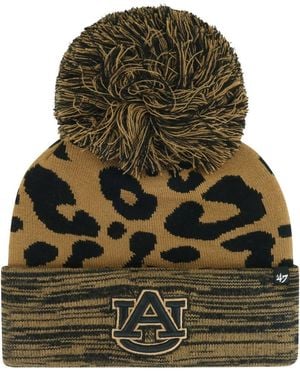 '47 Auburn Tigers Rosette Cuffed Knit Hat - Green