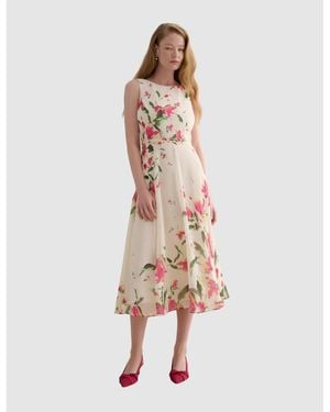 Hobbs Carly Dress - White