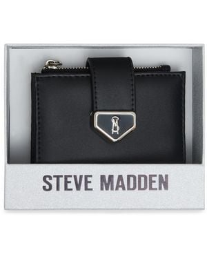 Steve Madden Boxed Bjem Bifold Wallet - Black