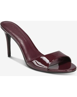 Black Suede Studio Molly High-heel Dress Sandals - Purple