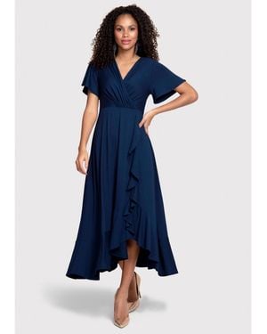 Alie Street London Waterfall Dress - Blue