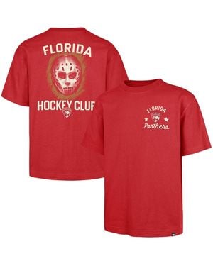 '47 Florida Panthers Hpd Mask Foundation T-shirt - Red