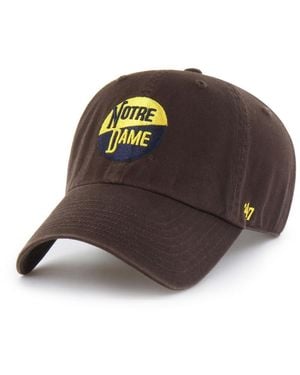 '47 Notre Dame Fighting Irish Adjustable Vault Baseball Cap - Brown