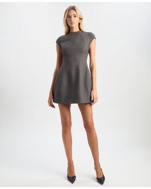 Bardot Delphi Hourglass Mini Dress - Gray