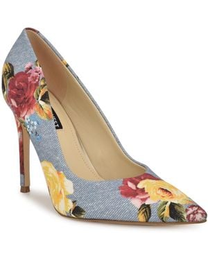 Nine West Fresh Slip-on Stiletto Pumps - Blue
