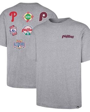 '47 Philadelphia Phillies History Lock Foundation T-shirt - Gray