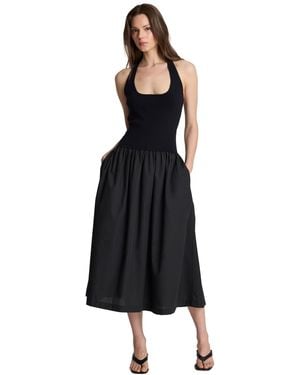 Kenneth Cole Halter Neck Dress - Black