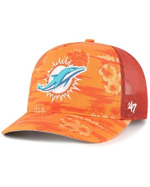'47 Miami Dolphins Fiji Trucker Adjustable Hat - Orange