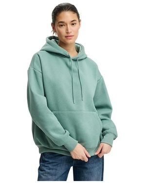Cotton On Sweatshirts Premium Oversized Hoodie - Green