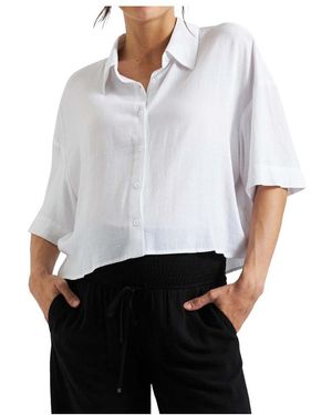 Ripe Maternity Maternity Ripe Ripe Farrah Crop Shirt - White