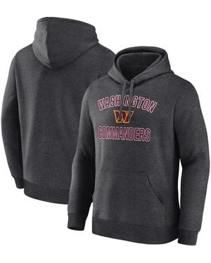 LOGO ATHLETIC Washington Commanders Arch Victory Hoodie - Black