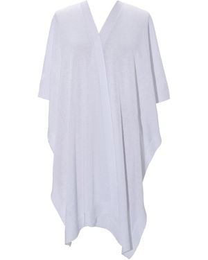 Ralph Lauren Textured Knit Ruana - White