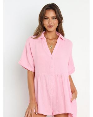 Petal & Pup Winny Romper - Pink