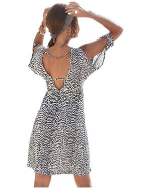 Lascana Cutout Detail Dress - Multicolor