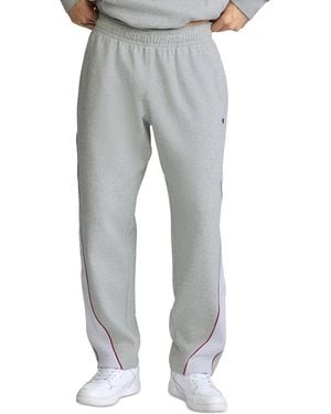 Champion Open Bottom Relaxed-fit Pants - Gray