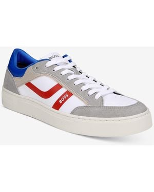 BOSS Rhys Low-top Tennis Sneakers - Blue