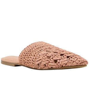 Anne Klein Flat Heel Mules Flats - Natural