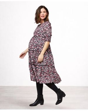 Nom Maternity Aurora Dress - Pink