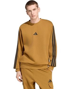 adidas Essentials 3-stripes Fleece Sweatshirt - Multicolor