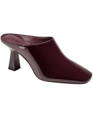 DKNY Ameylia Slip-on Mule Pumps - Purple