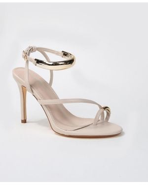 BERNESS Harmonie Heeled Sandals - Natural