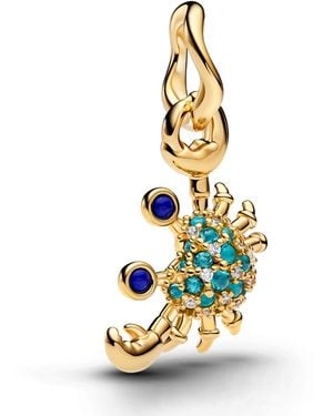 PANDORA Crab Dangle Charm - White