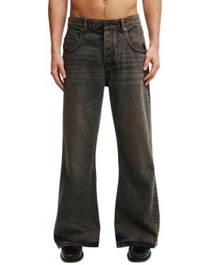 Cotton On baggy Bootcut Jeans - Black