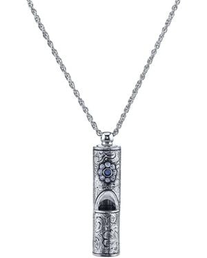 2028 Flower Necklace - Red