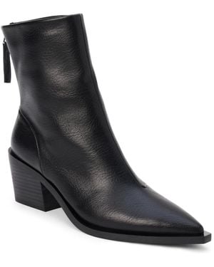 Matisse Matteo Pointed-toe Block-heel Boots - Black