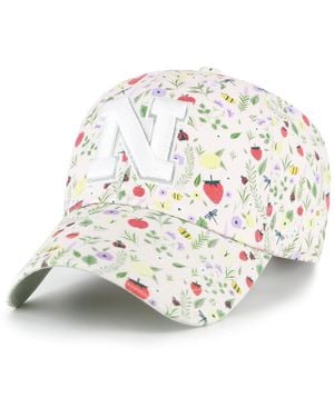 '47 Nebraska Huskers Posey Clean Up Adjustable Hat - White
