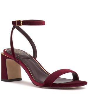 Vince Camuto Hamda Two-piece Block-heel Dress Sandals - Brown
