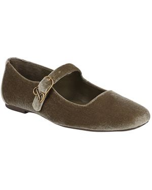 Sam & Libby Fredi Mary Jane Flats - Brown
