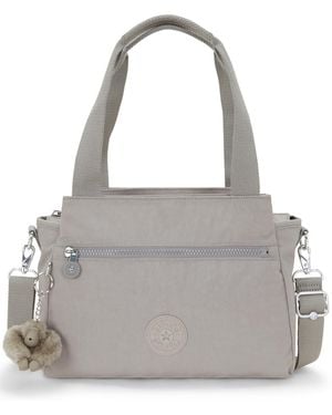 Kipling Elysia Small Satchel Bag - Gray