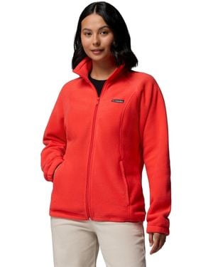 Columbia Benton Springs Full Zip Fleece Jacket - Red