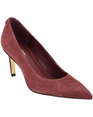 Calvin Klein Bazey Sculpted Stiletto Dress Pumps - Red