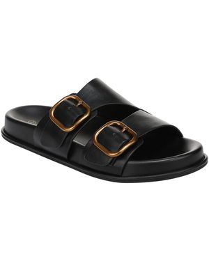 Giani Bernini Zariah Slip-on Slide Sandals - Black