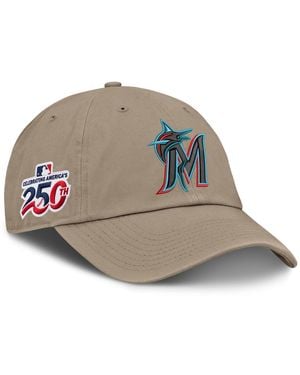 Nike Miami Marlins Celebrating America's 250th Adjustable Baseball Cap - Gray