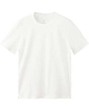 Mango Wouter Crewneck Short-sleeve T-shirt - White
