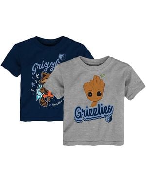 Outerstuff Toddler Memphis Grizzlies 2-piece Guardians Of The Galaxy T-shirt Set - Blue