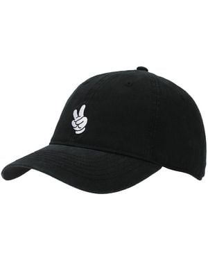 Disney Mickey Mouse Glove Black Unstructured Baseball Cap
