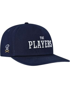 Barstool Golf 2025 The Players Heritage Retro Snapback Hat - Blue