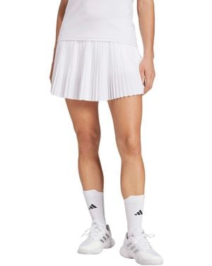 adidas Club Tennis Pleated Skort - White