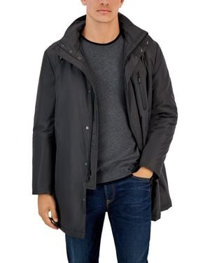 Calvin Klein Slim-fit Raincoat - Black