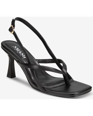SMASH Shoes Freya Slingback Dress Sandals - Black