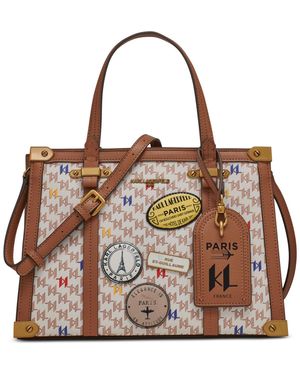 KARL LAGERFELD Marselle Satchel - Brown
