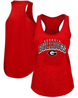 Fanatics Georgia Bulldogs Plus Size Arch Tank Top - Red