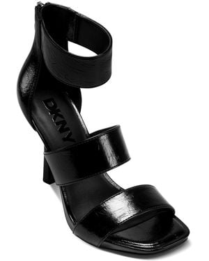 DKNY Nikolaos Slip-on Dress Sandals - Black